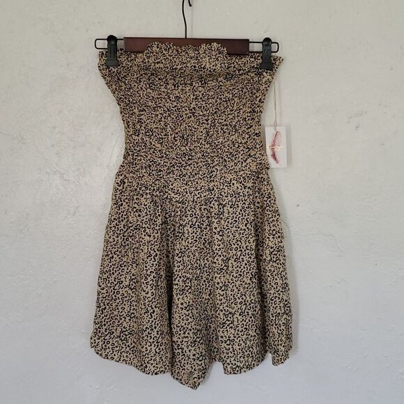 Jessica Simpson Romper in Leapord Print Size S - Picture 1 of 9